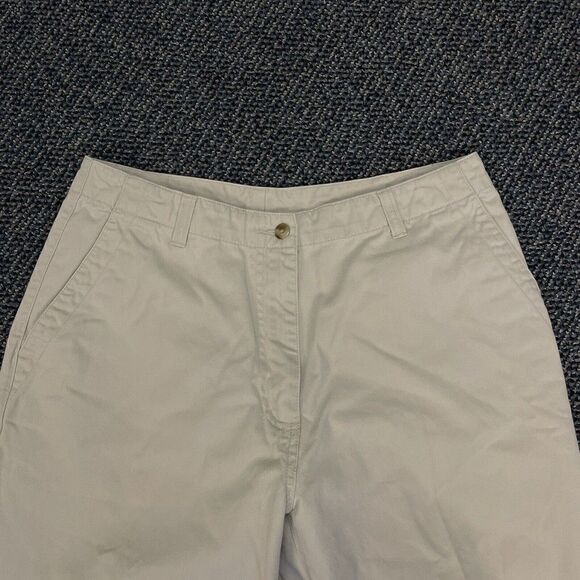 L.L. Bean Womens Beige Pants Size 10 - Picture 2 of 4